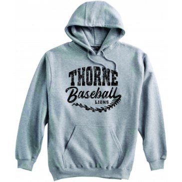 THORNE BASEBALL Pennant Hooded Sweatshirt