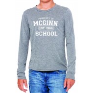 Mcginn School BELLA CANVAS Long Sleeve T Shirt