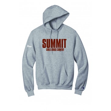 Summit HS GIRLS XC CHAMPION Hooded Sweatshirt - SUMMIT LOGO