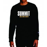 Summit HS GIRLS XC BADGER Crew Sweatshirt - BLACK