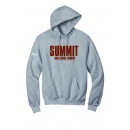 Summit HS GIRLS XC CHAMPION Hooded Sweatshirt - SUMMIT LOGO