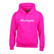 Washington School JERZEES Hooded Sweatshirt - PINK