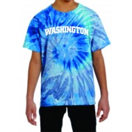 Washington School TIE Dye T Shirt - BLUE JERRY