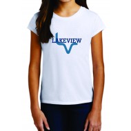 Lakeview Day Camp DISTRICT Girls Triblend T 