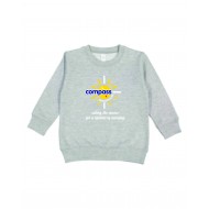 Compass Schoolhouse RABBIT SKINS Toddler Fleece Sweatshirt