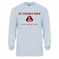 ST Peters Swimming BADGER B Core Long Sleeve T Shirt