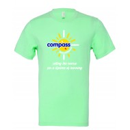 Compass Schoolhouse BELLA CANVAS T Shirt - MINT