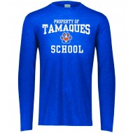 Tamaques School AUGUSTA Long Sleeve Triblend T - TAMAQUES