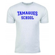Tamaques School NEXT LEVEL Triblend T WHITE - TAMAQUES