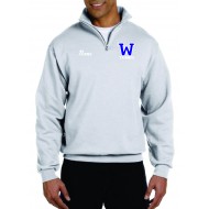 Westfield HS Tennis JERZEES 1/4 Zip Cadet Sweatshirt