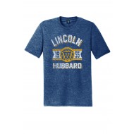Lincoln Hubbard DISTRICT Tri Blend T Shirt - DISTRESSED LOGO