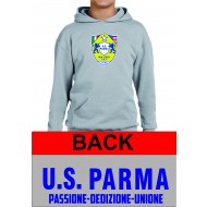 US Parma JERZEES Fleece Hooded Sweatshirt - GREY