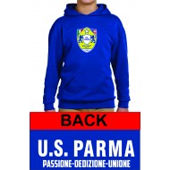 US Parma JERZEES Fleece Hooded Sweatshirt - ROYAL