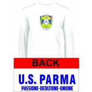 US Parma AUGUSTA Long Sleeve Drifit - WHITE