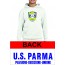 US Parma JERZEES Fleece Hooded Sweatshirt - WHITE