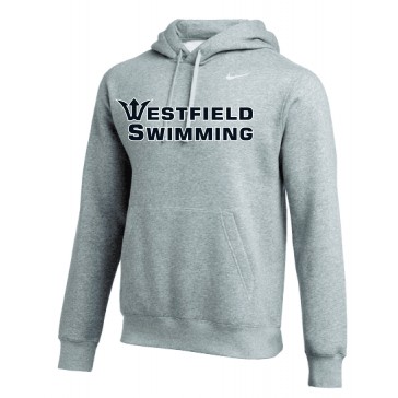 Westfield HS Swimming NIKE Club Fleece Hoodie