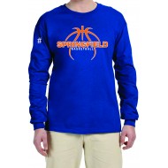 Springfield Basketball GILDAN Long Sleeve T Shirt