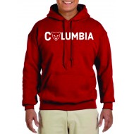 Columbia HS GILDAN Hooded Sweatshirt - RED