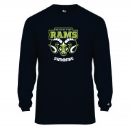 OP Swimming BADGER Performance Long Sleeve T