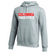 Columbia HS Track NIKE Club Fleece Hoodie - GREY