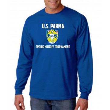 U.S. Parma Spring Kickoff Tournament Gildan Long Sleeve Tee - ROYAL