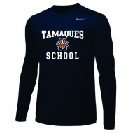 Tamaques School NIKE Long Sleeve Legend T - TAMAQUES