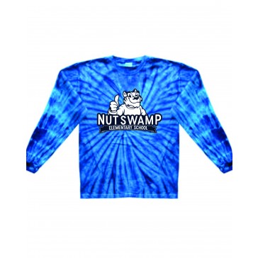 Nut Swamp School PORT COMPANY Long Sleeve Tie Dye T 