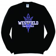Westfield HS Track JERZEES Crew Sweatshirt