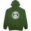 Evergreen PENNANT Hooded Sweatshirt - GREEN