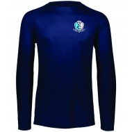 Chatham United SC Augusta Long Sleeve Performance T - NAVY