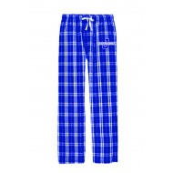 Jefferson School DISTRICT Mens Flannel Pants - ROYAL