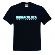 Immaculata Volleyball JERZEES DriPower T Shirt - NAVY