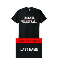 Columbia HS Volleyball NEXT LEVEL T Shirt - CHARCOAL