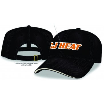 CJ Heat Bella PACIFIC Adjustable Cap - BLACK