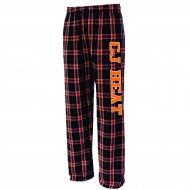 CJ Heat Bella PENNANT Flannel Pants - ORANGE