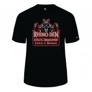 Rhino Den BADGER Performance T- BLACK