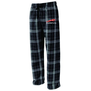 Columbia HS Fencing PENNANT Flannel Pants