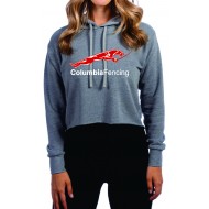 Columbia HS Fencing NEXT LEVEL Ladies Dropped Hoodie