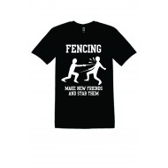 Columbia HS Fencing GILDAN Softstyle T Shirt