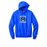 Millburn Lacrosse CHAMPION Hooded Sweatshirt - ROYAL