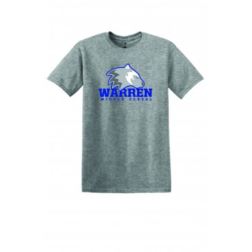 Warren Middle School GILDAN T Shirt - GREY