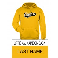MLL Eagles BADGER Performance Hoodie - GOLD