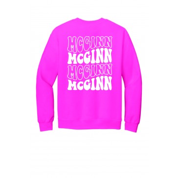 Mcginn GILDAN Crew Sweatshirt - PINK
