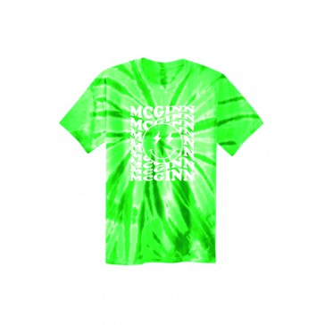 Mcginn PORT COMPANY Tie Dye T Shirt - GREEN