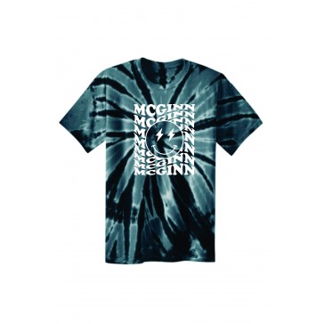 Mcginn PORT COMPANY Tie Dye T Shirt - BLACK