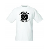 Mcginn TEAM 365 Drifit T Shirt - WHITE