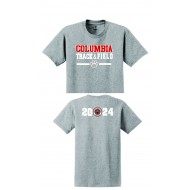Columbia HS Track GILDAN T Shirt - GREY