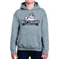 Nut Swamp School GILDAN Hooded Sweatshirt - GREY
