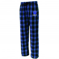 Westfield HS Golf PENNANT Flannel Pants