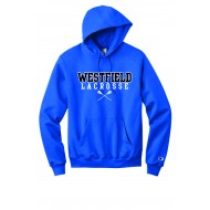 Westfield HS Lacrosse CHAMPION Hooded Sweatshirt - ROYAL